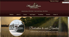 Desktop Screenshot of hayesbrosfunerals.com